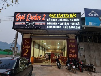 NHÀ HÀNG GỤI QUÁN 2 ĐẶC SẢN MÓN NGON TÂY BẮC