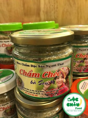 Chẩm Chéo Tây Bắc - Chẩm Chéo bà Son lọ Thủy Tinh