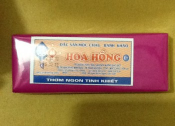 Bánh khảo hoa hồng Mộc Châu