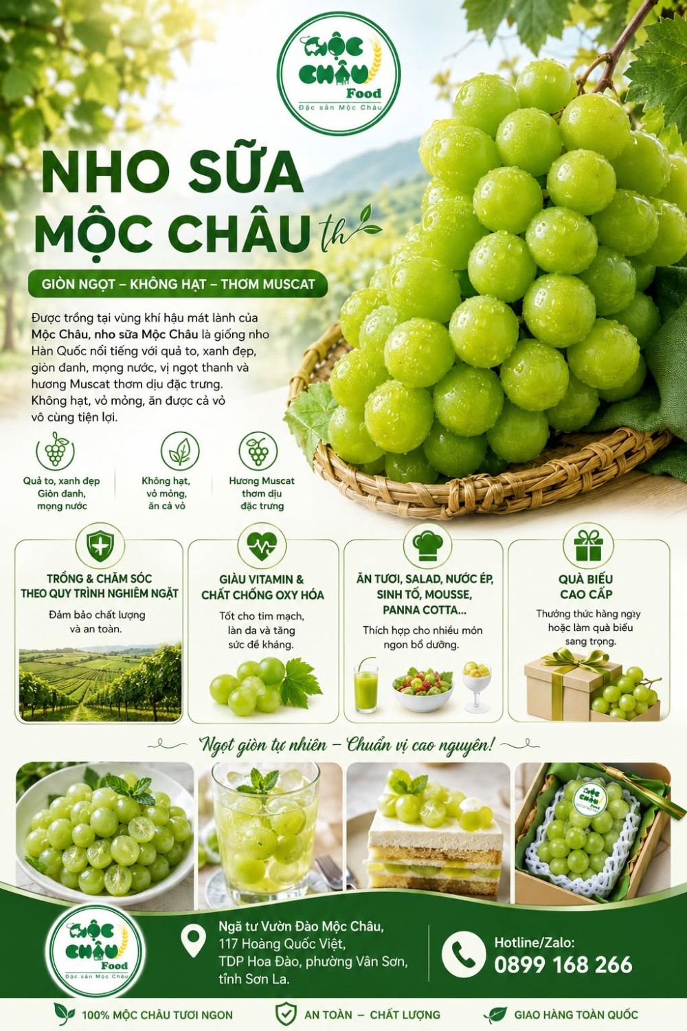 nho moc chau